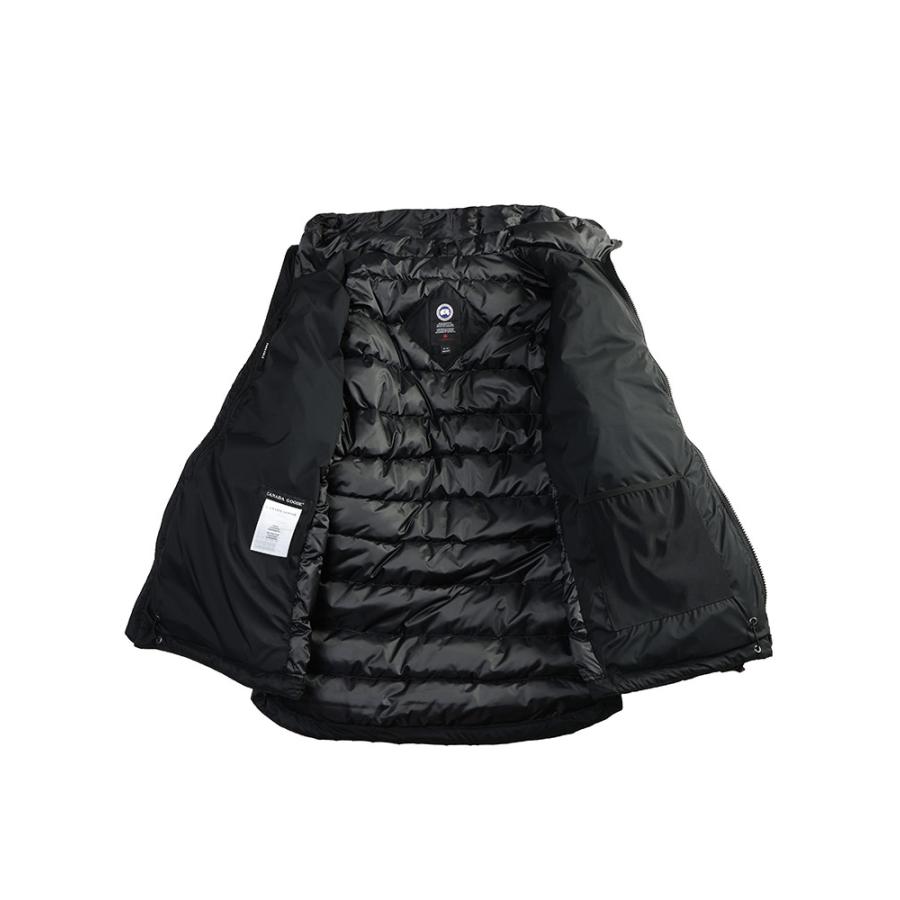 カナダグース ダウンジャケット 黒 フード付き CANADA GOOSE（カナダグース） ダウン アウター フルジップ フード付き