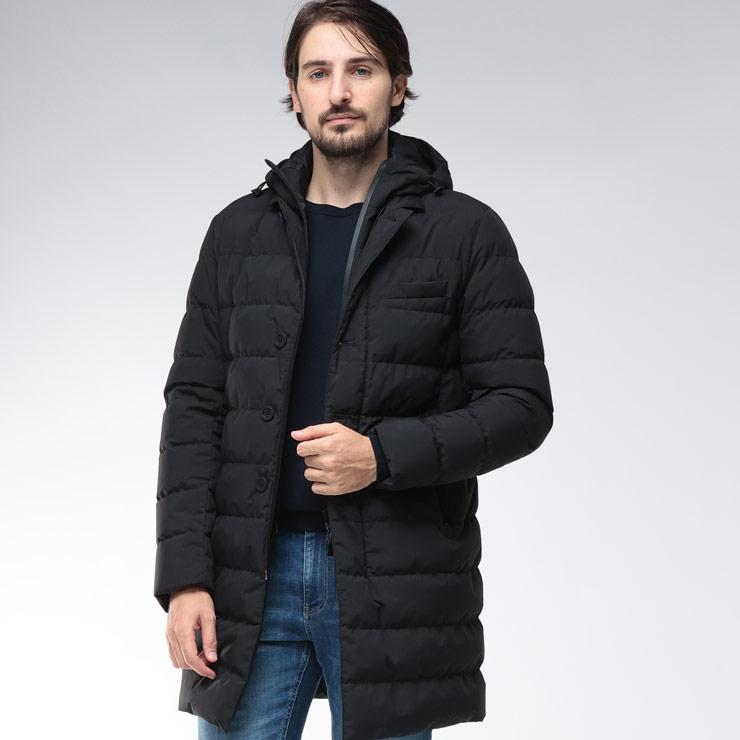 HERNO（ヘルノ） メンズ ダウン アウター フード付き 撥水 防風 ダウン