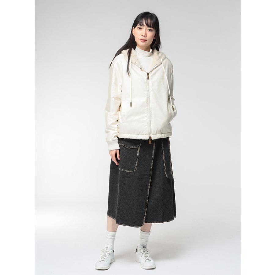 MONCLERモンクレール⭐リバーシブルジャケットパーカー MONCLER（モンクレール） パーカー レディース ボア リバーシブル