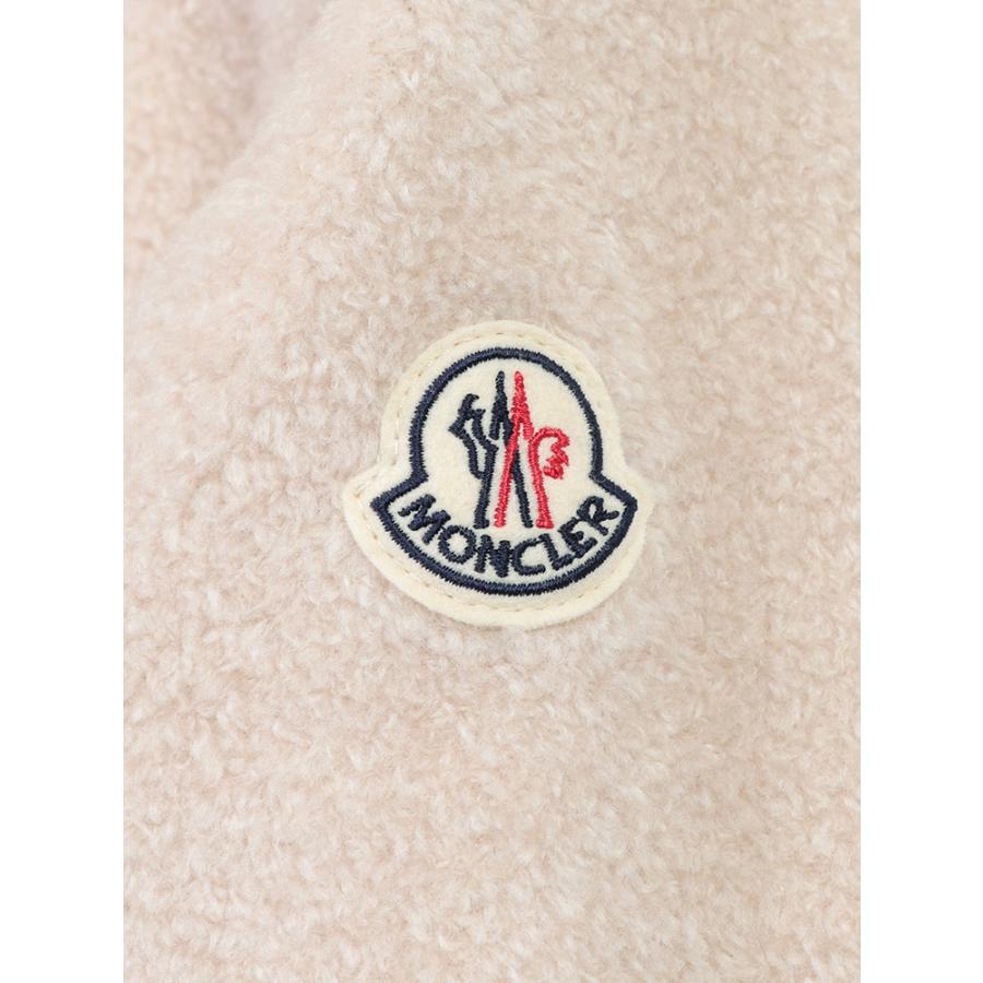 【美品】 モンクレール ボアスウェット レディース サイズM MONCLER MONCLER（モンクレール） パーカー レディース ボア ロゴ フリース