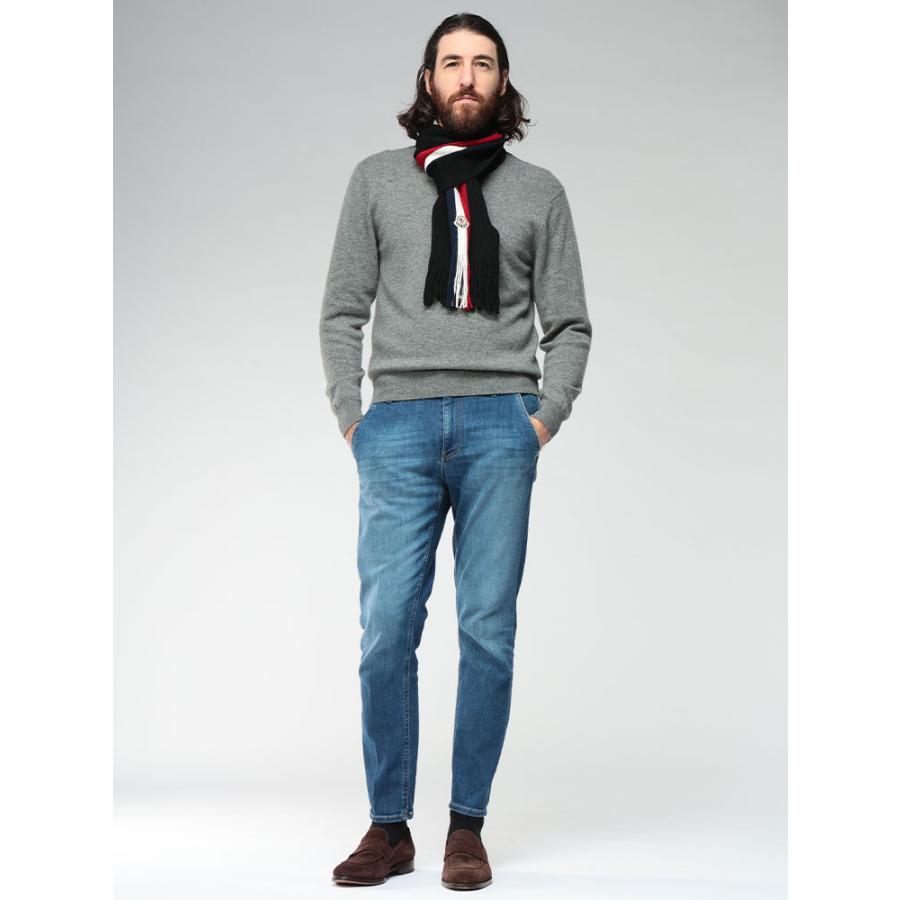 MONCLER（モンクレール） マフラー メンズ ロゴ トリコロールライン