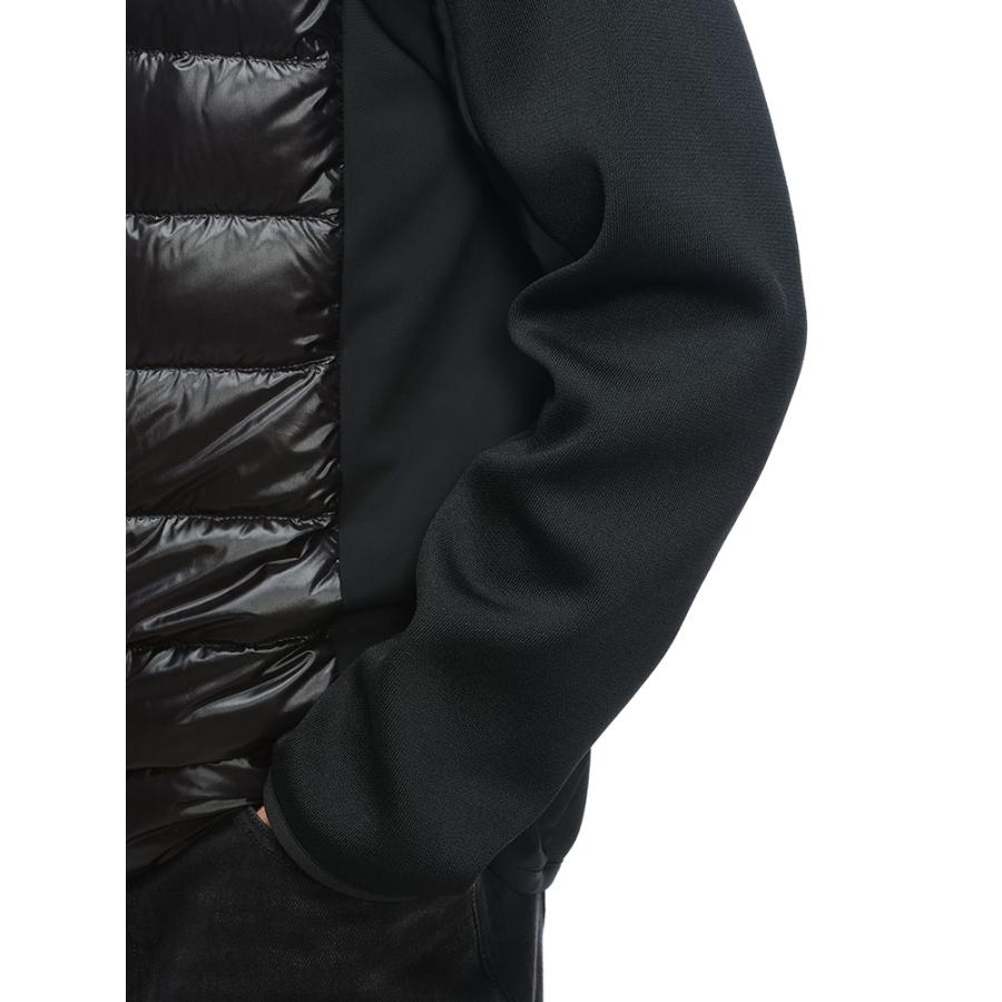 MONCLER ダウンジャケット スウェットコンビ MONCLER（モンクレール） ダウンジャケット FELPA APERTA CON CAP