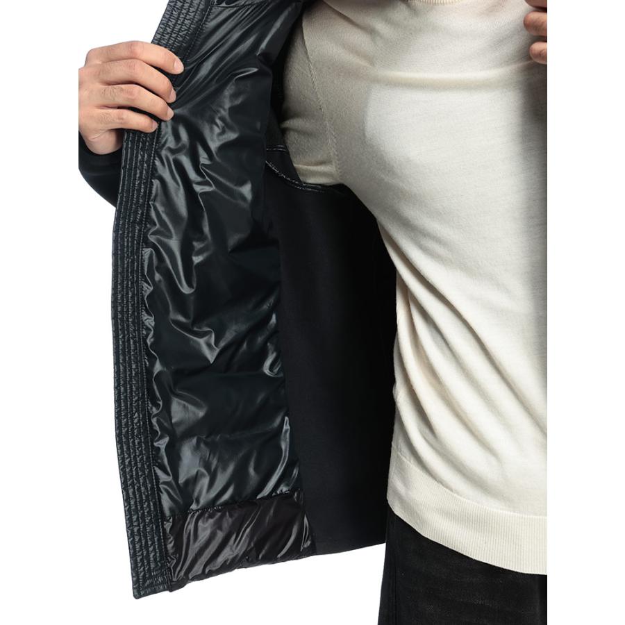 サイズXXS(ゆったり)新品モンクレールGRENOBLEナイロンスウェットニット MONCLER（モンクレール） ダウン ブルゾン メンズ MONCLER GRENOBLE