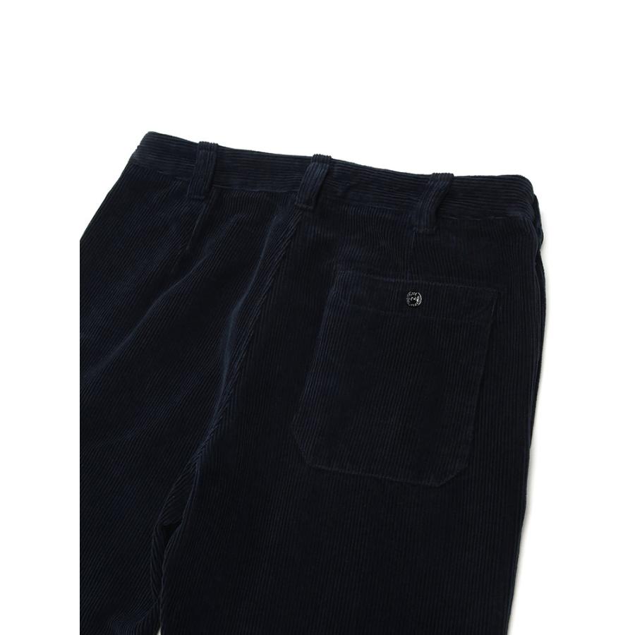 ストーンアイランド メンズ パンツ STONE ISLAND ロゴ コーデュロイ ノータック スラックス SI3100039S0212 ブランド ボトムス ホワイト ネイビーの画像