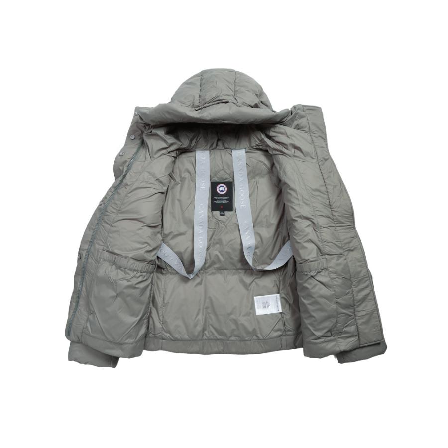 カナダグース ダウン ブルゾン レディース CANADA GOOSE ロゴ フード付き フルジップ ダウンジャケット MONTGOMERY モントゴメリー CGL3042WT ブランド アウターの画像