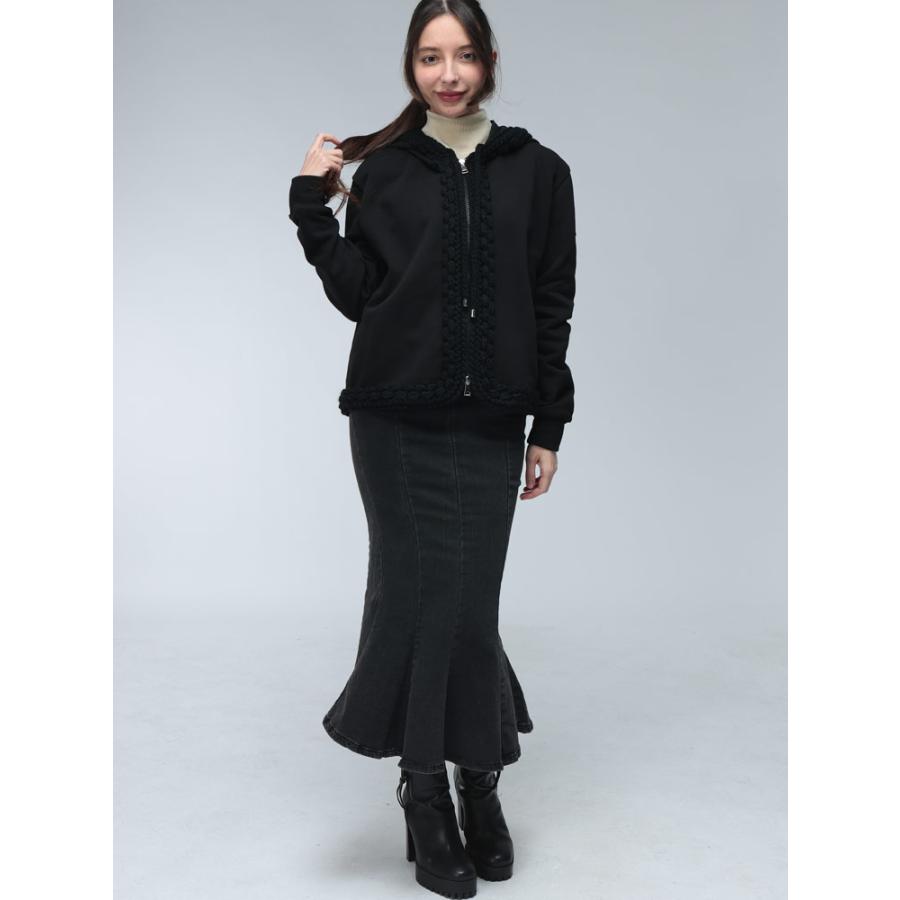 MONCLER（モンクレール） トリムデザイン フルジップ パーカー 