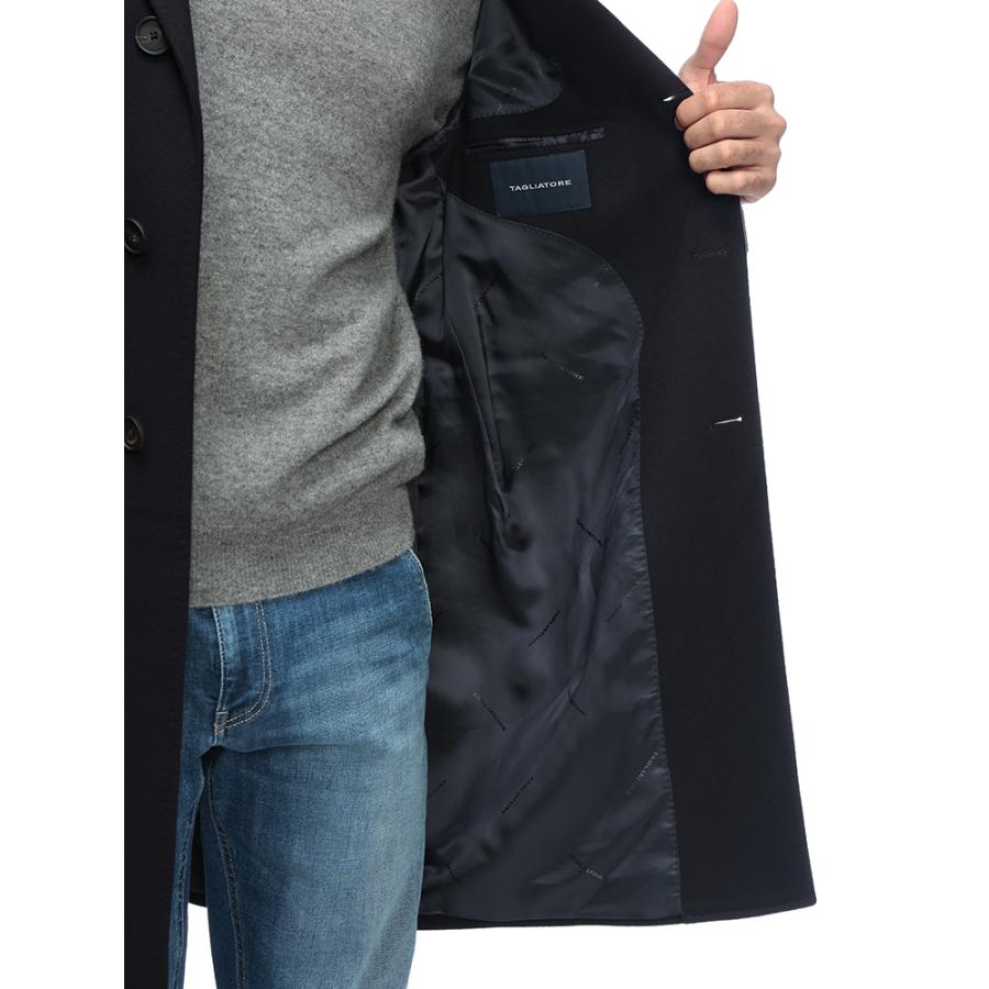 TAGLIATORE（タリアトーレ） コート メンズ カシミヤ混 シングル 3つ