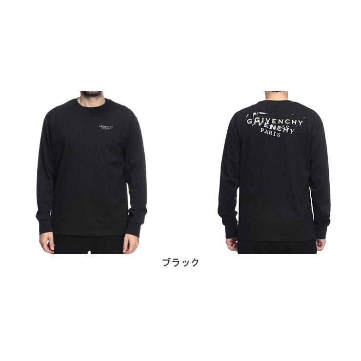 GIVENCHY（ジバンシィ） ロンT メンズ ロゴ スタンプ プリント 長袖