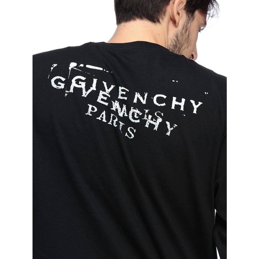 GIVENCHY（ジバンシィ） ロンT メンズ ロゴ スタンプ プリント 長袖
