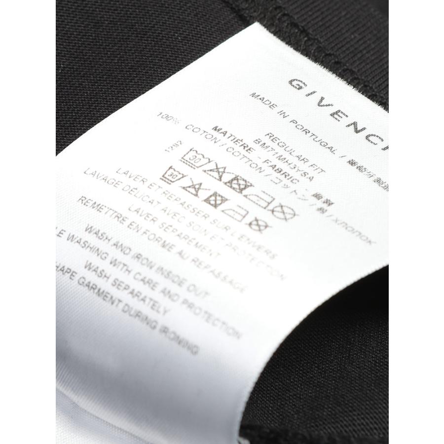 ジバンシィ ロンT メンズ GIVENCHY ロゴ スタンプ プリント 長袖 コットン Tシャツ GVBM71MH3YSA ブランドの画像
