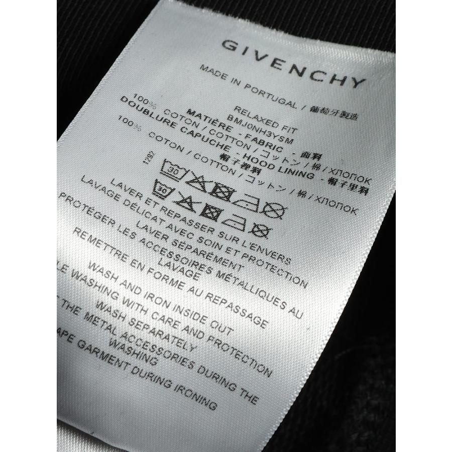 ジバンシィ フーディ メンズ GIVENCHY ロゴ バック プリント スウェット ポケット プルオーバー パーカー GVBMJ0NH3YSM ブランドの画像