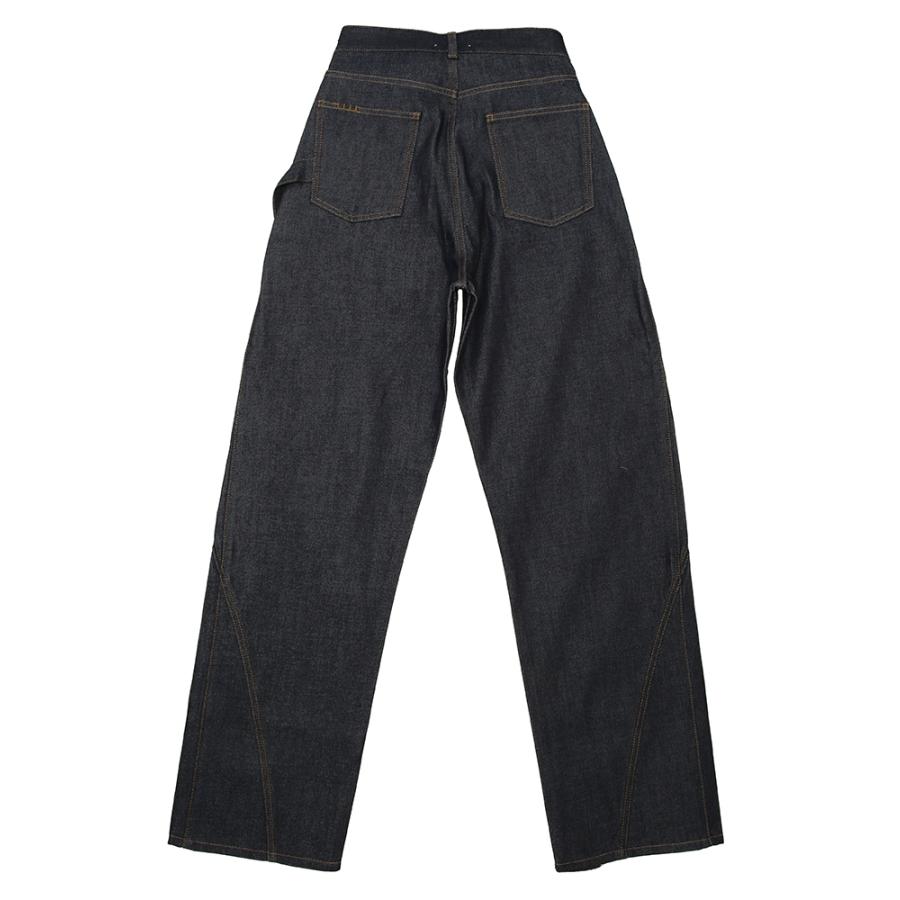 ジェイダブリューアンダーソン デニムパンツ メンズ JW ANDERSON ロゴ デニム 変形デザイン ボタンフライ ジーンズ twisted workwear JWDT0126PG1930の画像