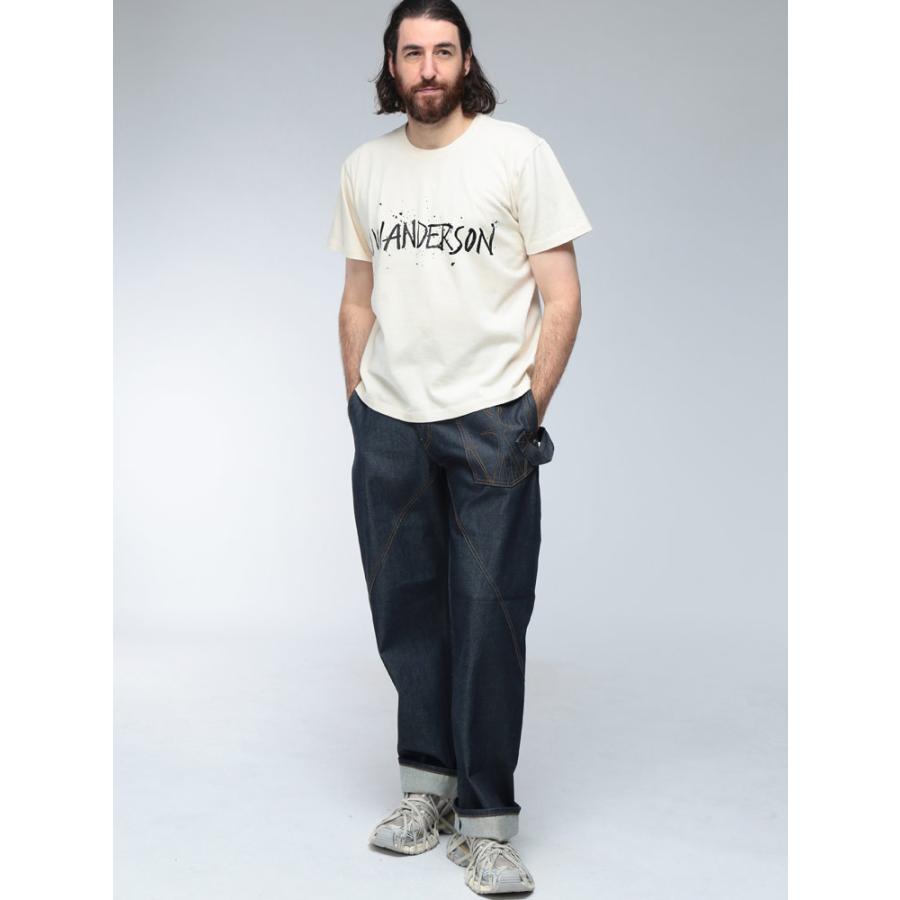 2022新品　JW Anderson エレファント  コットン　Tシャツ JW Anderson cotton t-shirt Best In Show Back Print T-Shirt white