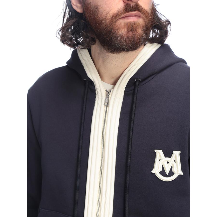 MONCLER（モンクレール） メンズ パーカー 長袖 ロゴ フルジップ バイ