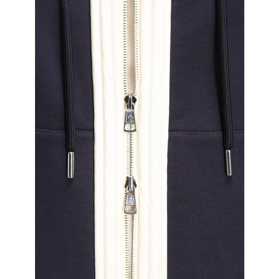 MONCLER（モンクレール） メンズ パーカー 長袖 ロゴ フルジップ バイ