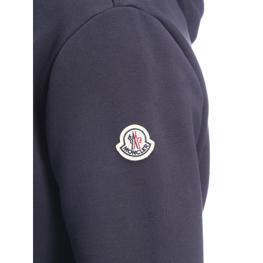 MONCLER（モンクレール） メンズ パーカー 長袖 ロゴ フルジップ バイ