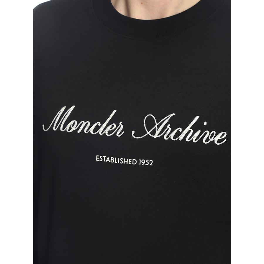 MONCLER（モンクレール） メンズ トレーナー 長袖 ロゴ フロント刺繍