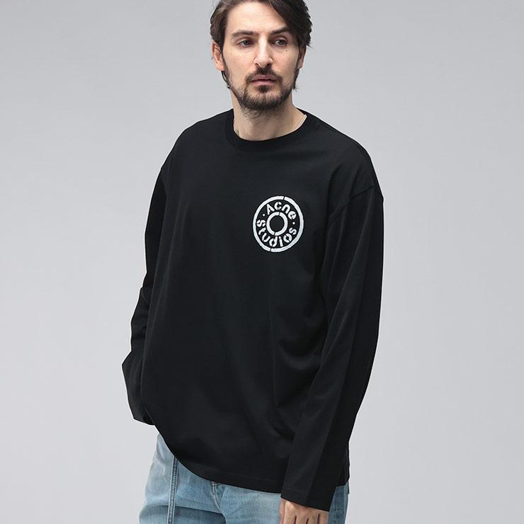 Acne Studios（アクネ ストゥディオズ） メンズ Tシャツ 長袖 サークル 