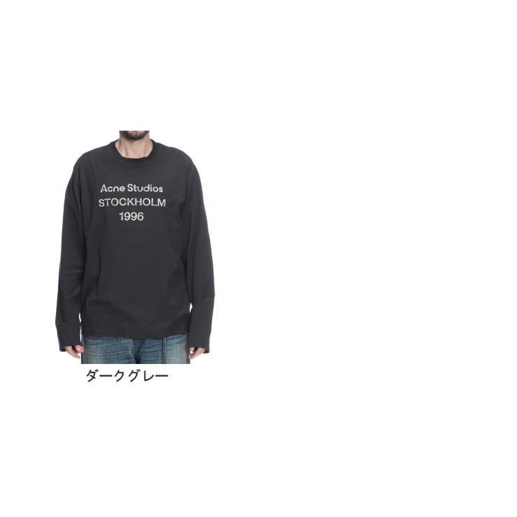 Acne Studios（アクネ ストゥディオズ） メンズ Tシャツ 長袖 ロゴ