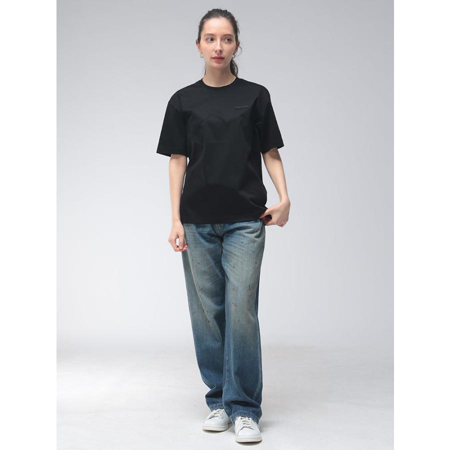 アクネストゥディオズ レディース ジーンズ Acne Studios ダメージ加工 ボタンフライ ベルト付き デニム パンツ 1991 TOJ ACLC00113 ブランド ボトムス ブルーの画像