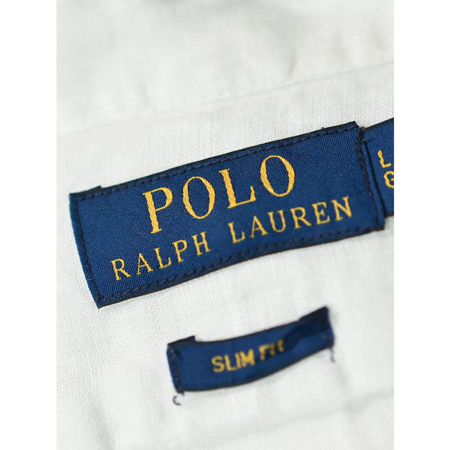 POLO RALPH LAUREN（ポロ・ラルフローレン） メンズ シャツ 長袖 麻100