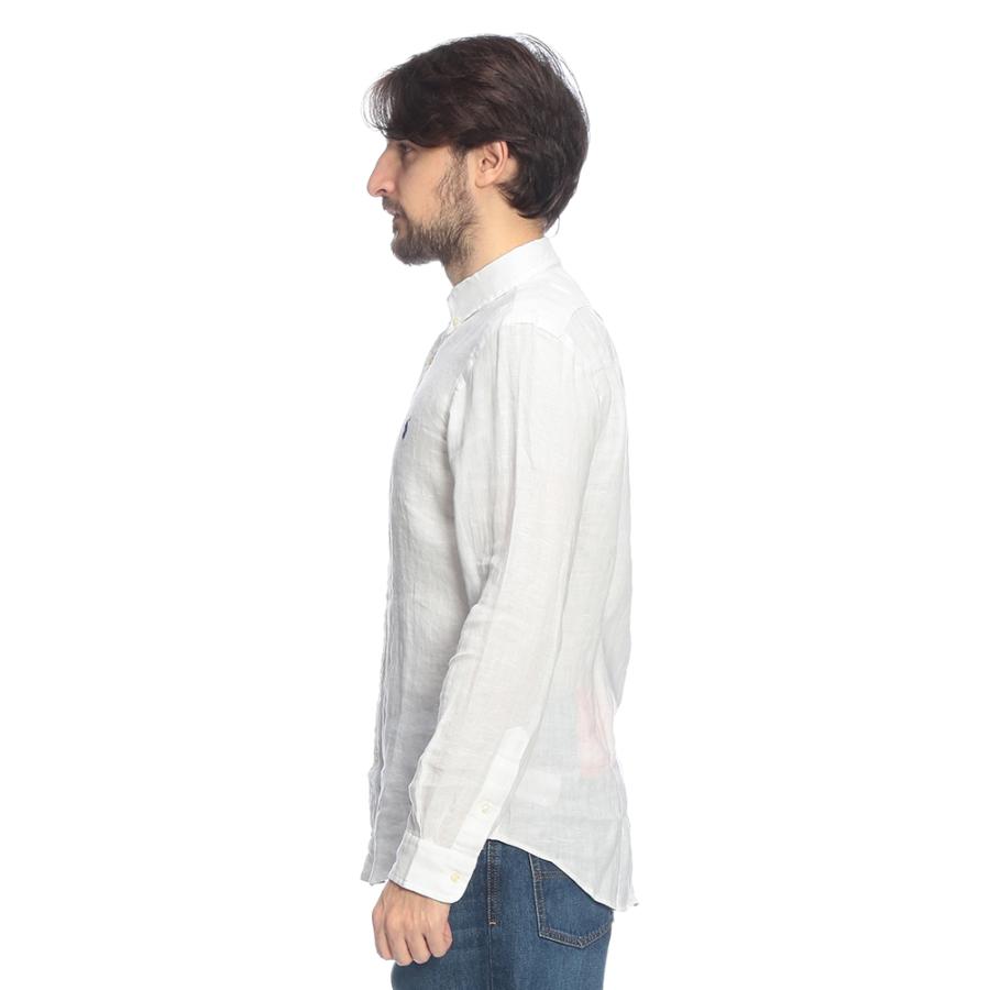 POLO RALPH LAUREN（ポロ・ラルフローレン） メンズ シャツ 長袖 麻100