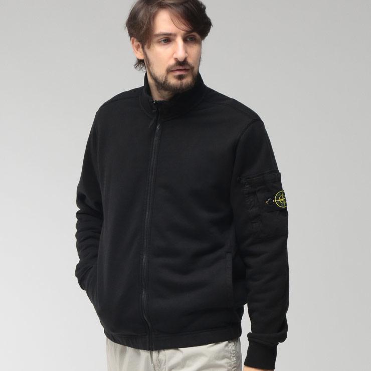 STONE ISLAND（ストーン アイランド） メンズ パーカー 長袖 袖ロゴ