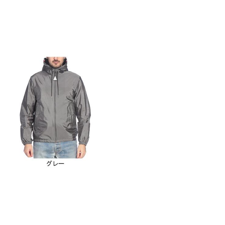 MONCLER グレー フード付きパーカー トリコロール 【公式通販】