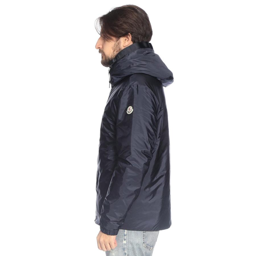 モンクレール MONCLER メンズ ダウンジャケット ネックロゴテープ フルジップ ダウン ブルゾン MCTRESTRAOU6 ブランド アウター パーカー フード 秋 冬の画像