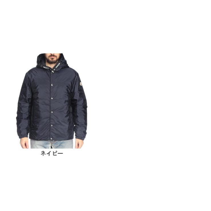 モンクレール MONCLER メンズ ダウンジャケット ネックロゴテープ フルジップ ダウン ブルゾン MCTRESTRAOU6 ブランド アウター パーカー フード 秋 冬の画像