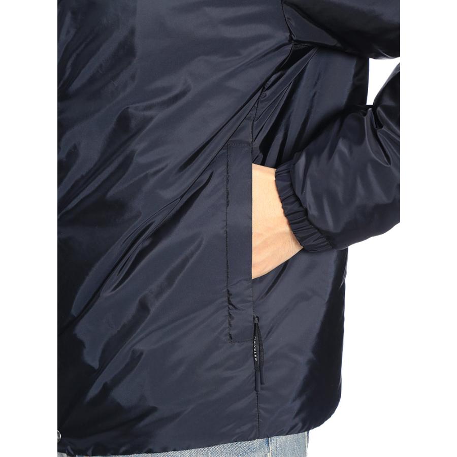 モンクレール MONCLER メンズ ダウンジャケット ネックロゴテープ フルジップ ダウン ブルゾン MCTRESTRAOU6 ブランド アウター パーカー フード 秋 冬の画像