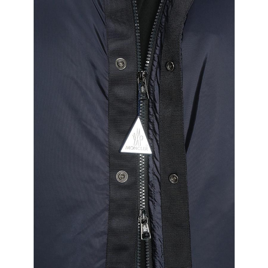 モンクレール MONCLER メンズ ダウンジャケット ネックロゴテープ フルジップ ダウン ブルゾン MCTRESTRAOU6 ブランド アウター パーカー フード 秋 冬の画像