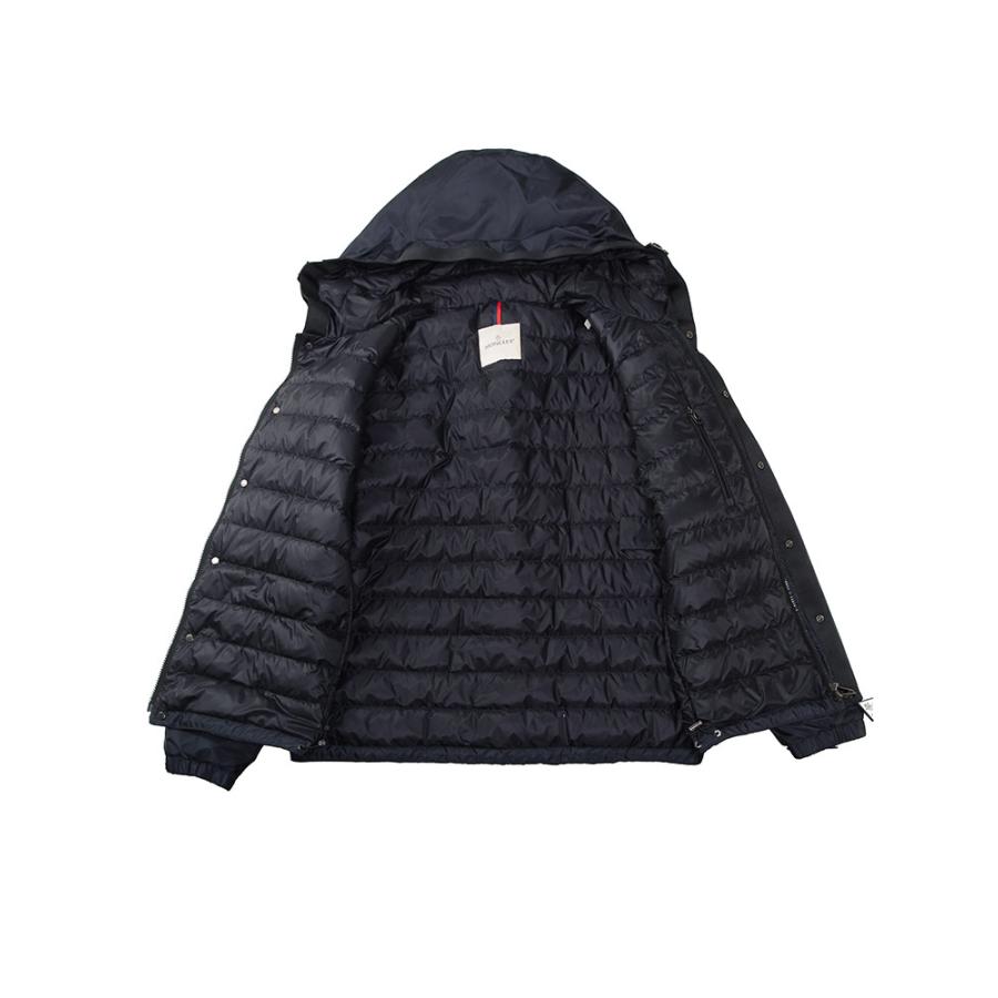 モンクレール MONCLER メンズ ダウンジャケット ネックロゴテープ フルジップ ダウン ブルゾン MCTRESTRAOU6 ブランド アウター パーカー フード 秋 冬の画像
