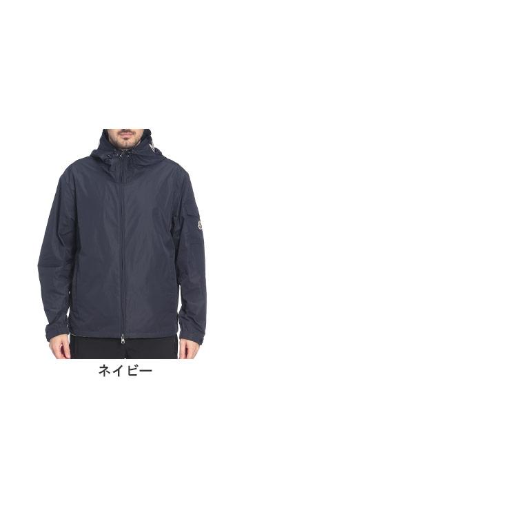 Moncler モンクレール　フードの外せるナイロンジャケット　ネイビー MONCLER (モンクレール) フードロゴ フルジップ ジャケット Vessil