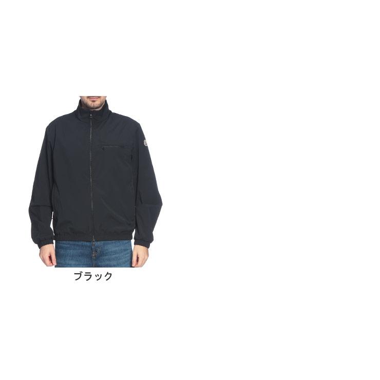 K951 S モンクレール ジップアップ ワッペン ブルゾン ネイビー メンズ MONCLER（モンクレール） メンズ ジャケット サイドライン フルジップ