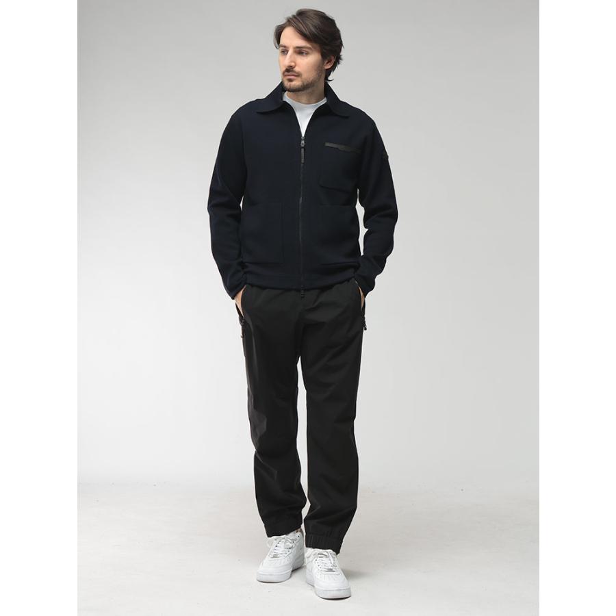 MONCLER（モンクレール） メンズ ニットジャケット フルジップ 襟付き