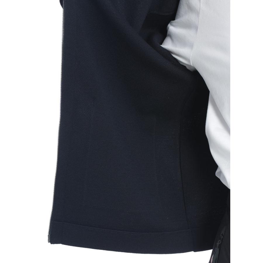 モンクレール MONCLER メンズ ニットジャケット フルジップ 襟付き ニット MC9B00008M1131 ブランド アウター ブルゾン 春 秋の画像
