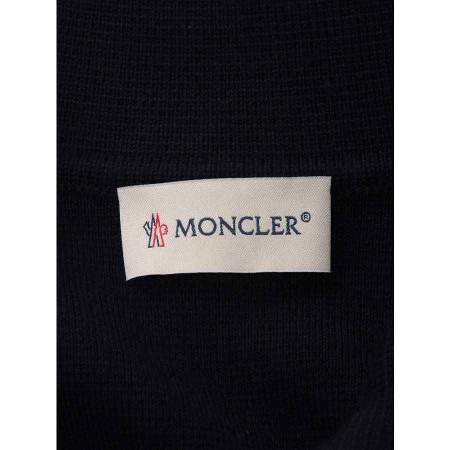 モンクレール MONCLER メンズ ニットジャケット フルジップ 襟付き ニット MC9B00008M1131 ブランド アウター ブルゾン 春 秋の画像