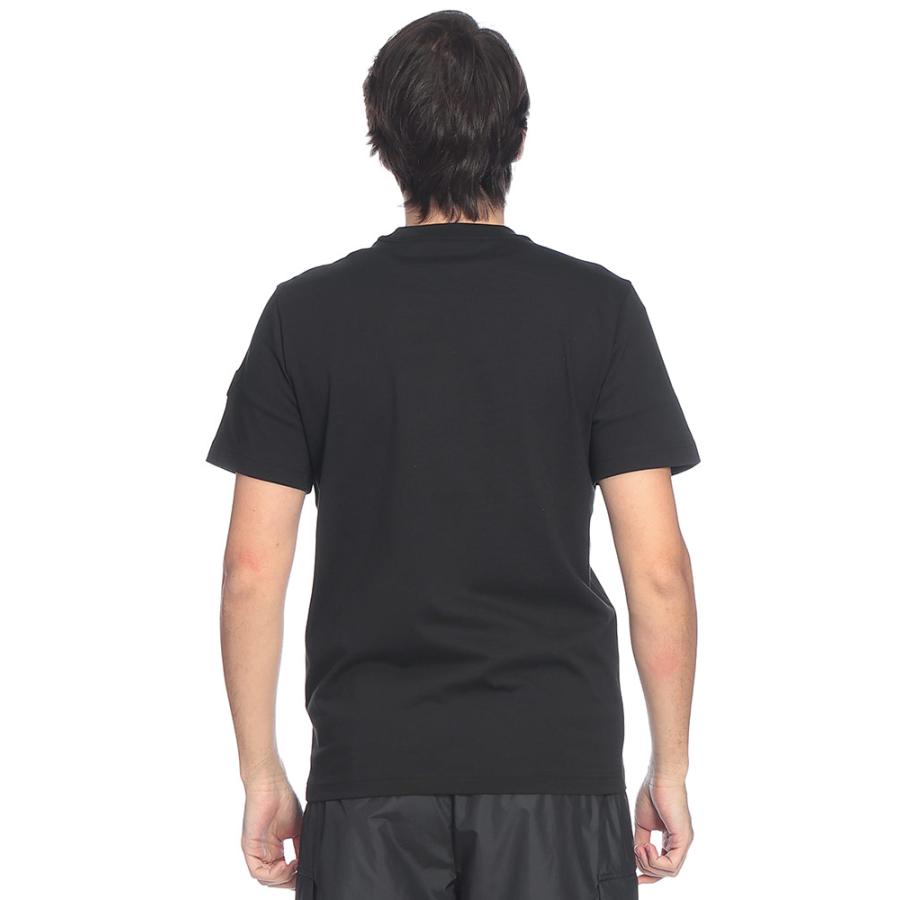 モンクレール MONCLER メンズ Tシャツ 半袖 ワッペンプリント クルーネック カットソー MC8C0003489B8U ブランド トップス コットン プリント 春 夏の画像