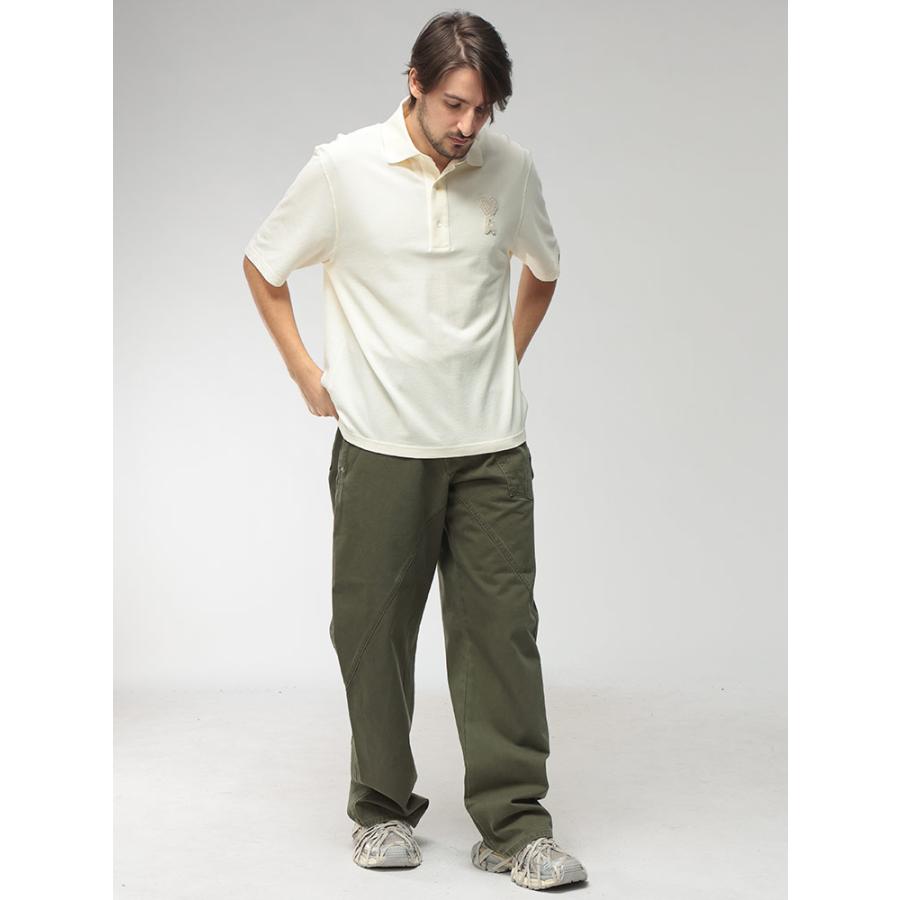 ジェイダブリューアンダーソン JW ANDERSON メンズ ジーンズ ボタンフライ ポケット パンツ twisted workwear JWDT0126PG1933 ブランド ボトムス ワイドの画像