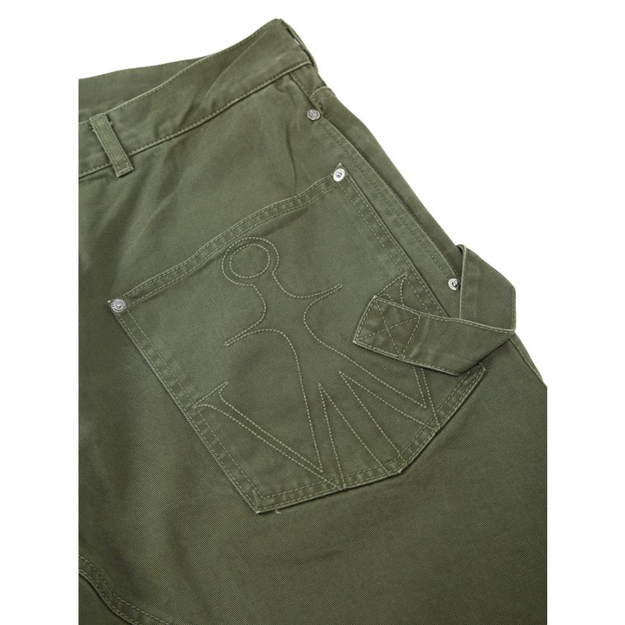 ジェイダブリューアンダーソン JW ANDERSON メンズ ジーンズ ボタンフライ ポケット パンツ twisted workwear JWDT0126PG1933 ブランド ボトムス ワイドの画像