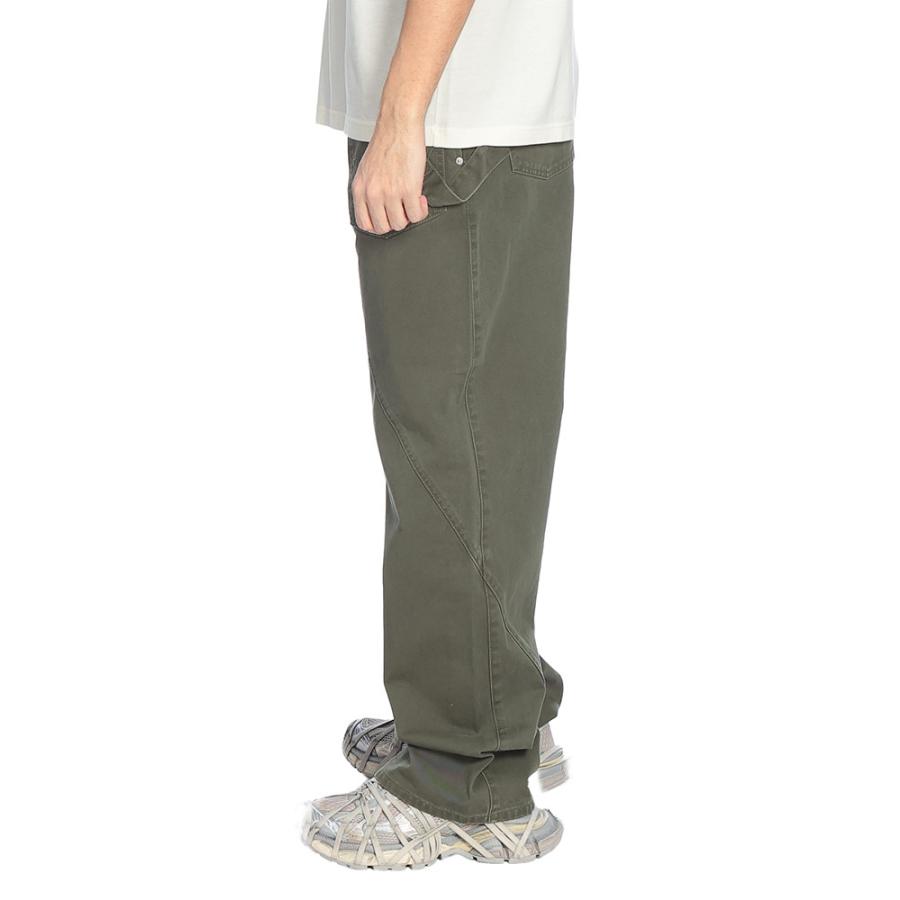 ジェイダブリューアンダーソン JW ANDERSON メンズ ジーンズ ボタンフライ ポケット パンツ twisted workwear JWDT0126PG1933 ブランド ボトムス ワイドの画像