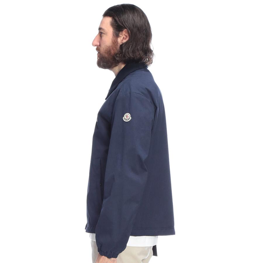 モンクレール MONCLER メンズ ナイロンジャケット MCARINELL6ロゴ ボタンジップ ブルゾン ブランド アウター 襟付き 春 秋の画像