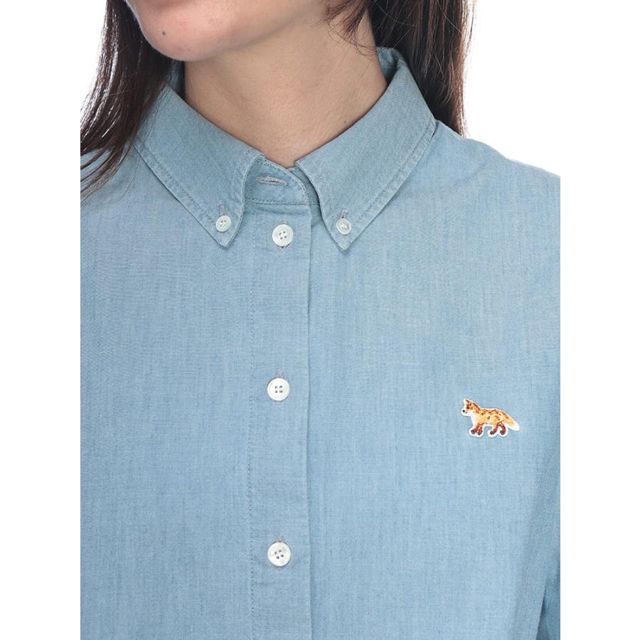 MAISON KITSUNE（メゾン キツネ） レディース シャツ 長袖 クロップド