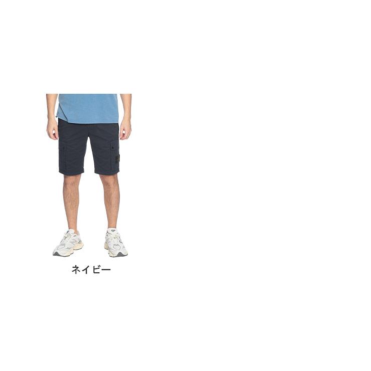 ストーンアイランド STONE ISLAND メンズ ショートパンツ ストレッチ ロゴ カーゴ ショーツ STRETCH COTTON SIL100019S0A10 ブランド ボトムス パンツの画像