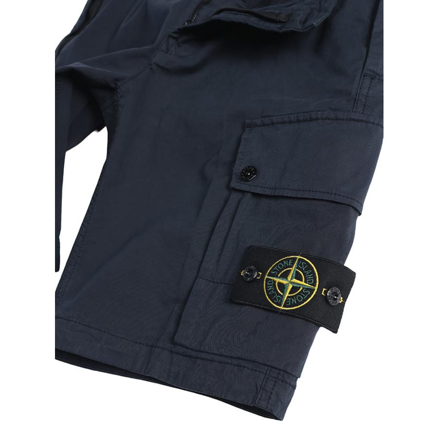 ストーンアイランド STONE ISLAND メンズ ショートパンツ ストレッチ ロゴ カーゴ ショーツ STRETCH COTTON SIL100019S0A10 ブランド ボトムス パンツの画像