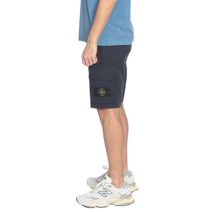 ストーンアイランド STONE ISLAND メンズ ショートパンツ ストレッチ ロゴ カーゴ ショーツ STRETCH COTTON SIL100019S0A10 ブランド ボトムス パンツの画像
