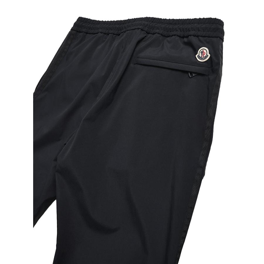 モンクレール MONCLER メンズ ナイロン パンツ サイドライン ウエストドローコード ストレッチ MC2A00022599DW ブランド ボトムス ジャージ アウトドアの画像
