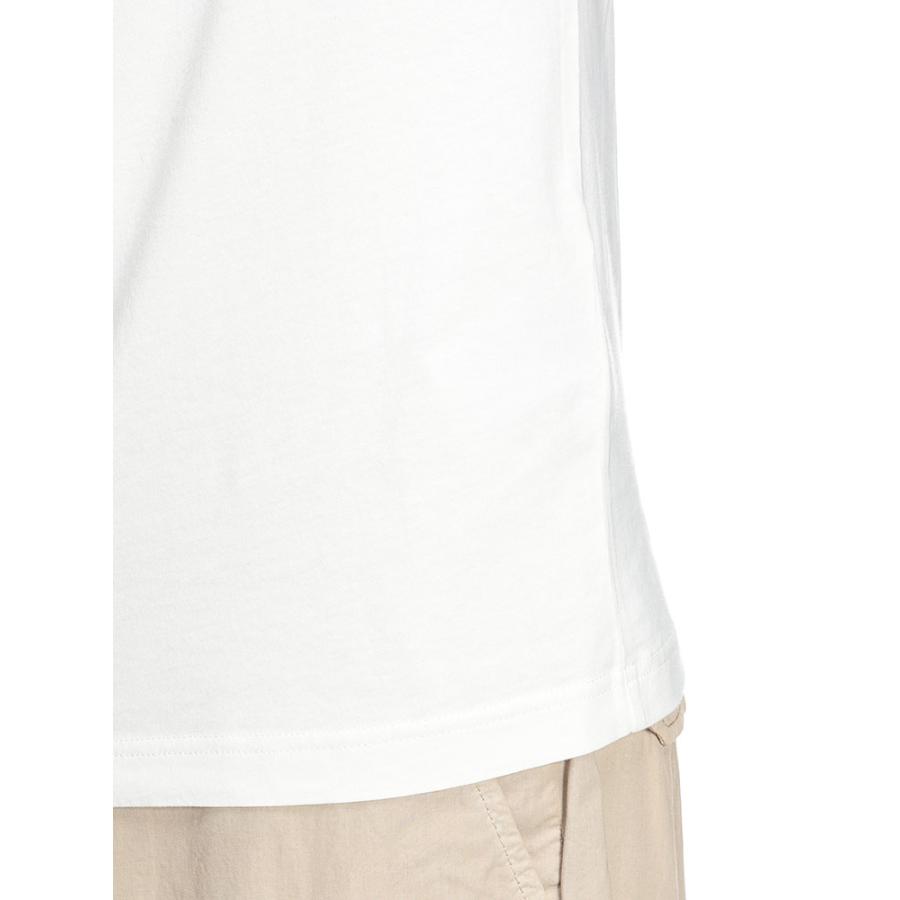 モンクレール MONCLER メンズ Tシャツ 半袖 3連ワッペン トリコロール ロゴパッチ レギュラーフィット カットソー MC8C0007489B8Q ブランド トップスの画像