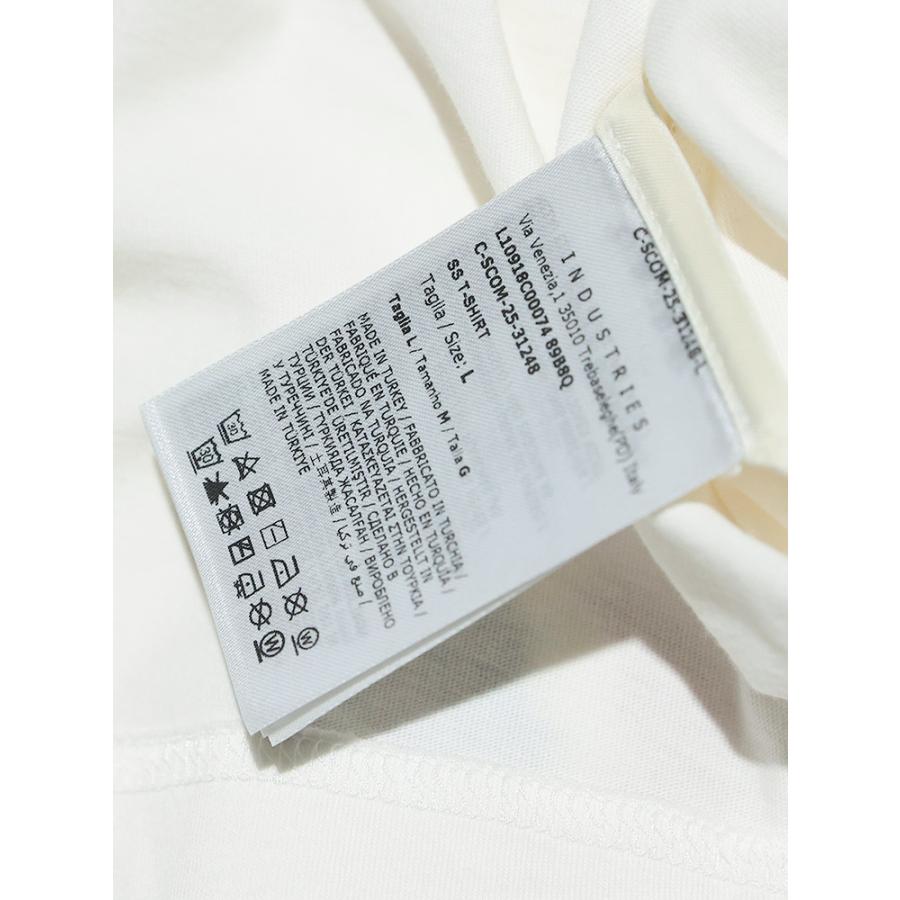モンクレール MONCLER メンズ Tシャツ 半袖 3連ワッペン トリコロール ロゴパッチ レギュラーフィット カットソー MC8C0007489B8Q ブランド トップスの画像
